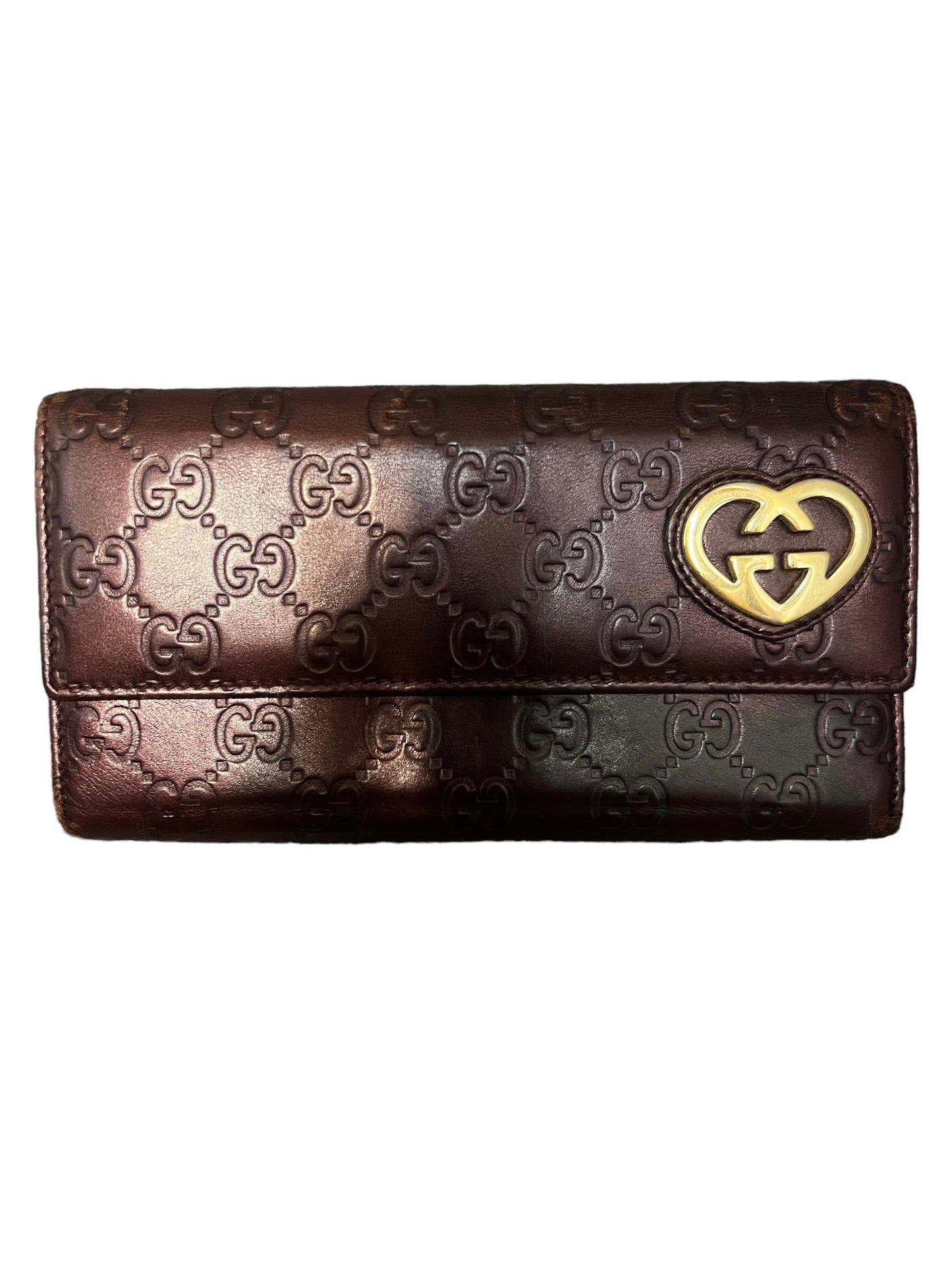 Gucci Guccissima Heart Purse