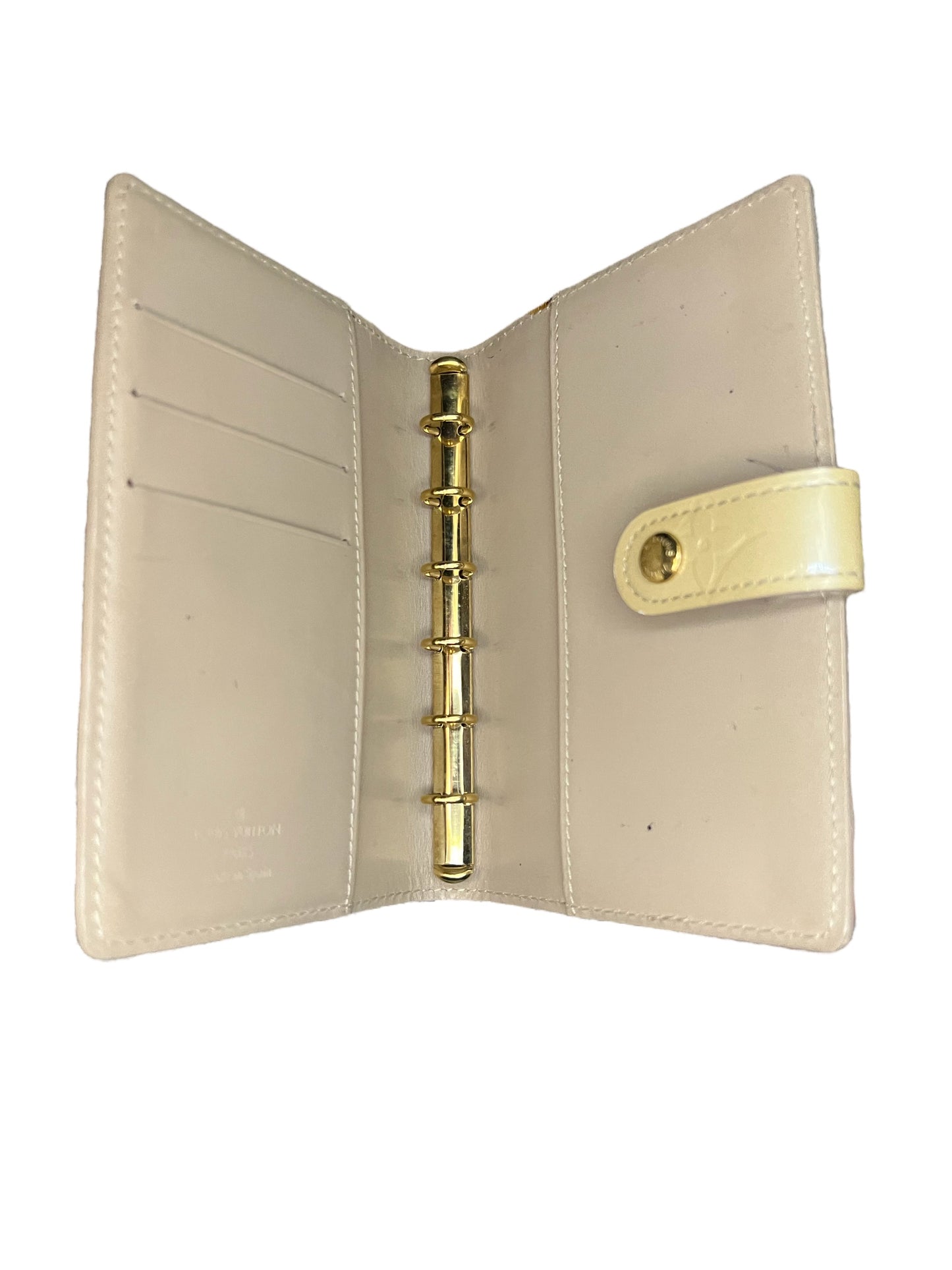 Louis Vuitton Monogram Cream Agenda