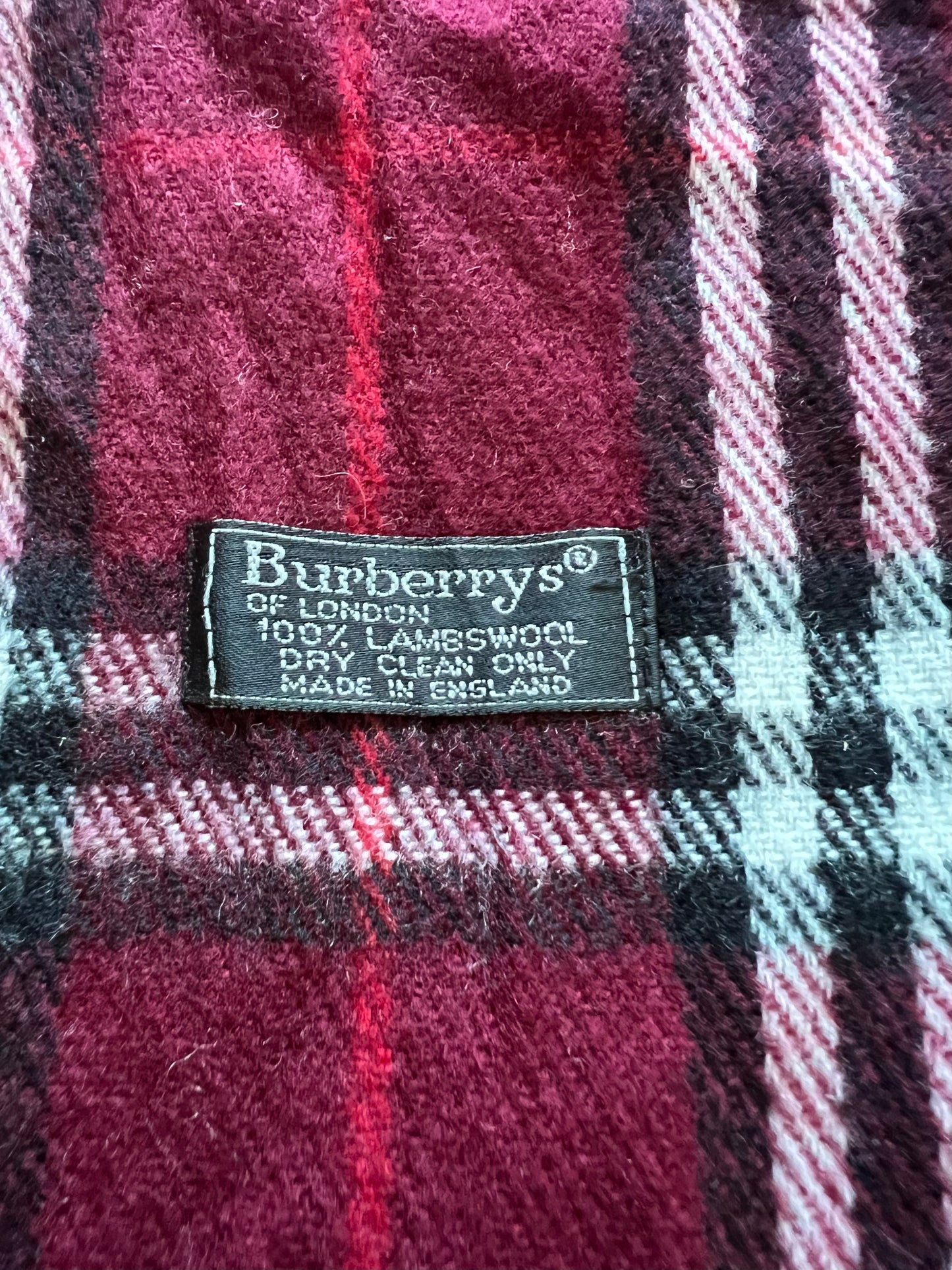 Burberry scarf