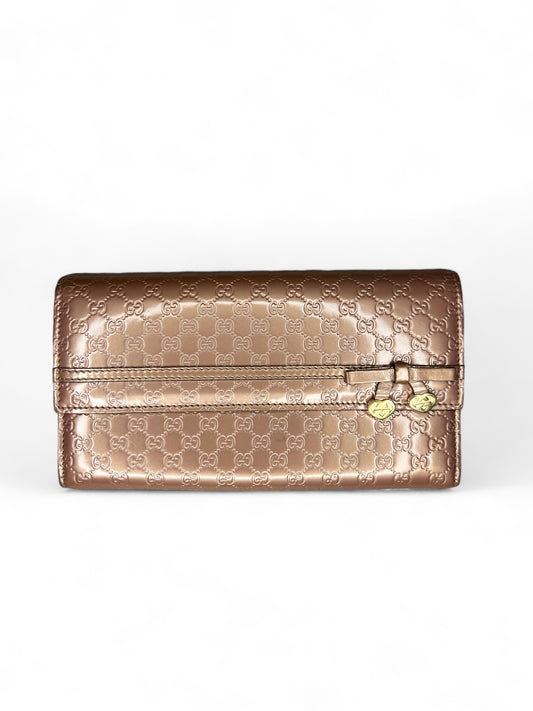 Gucci Champagne Purse