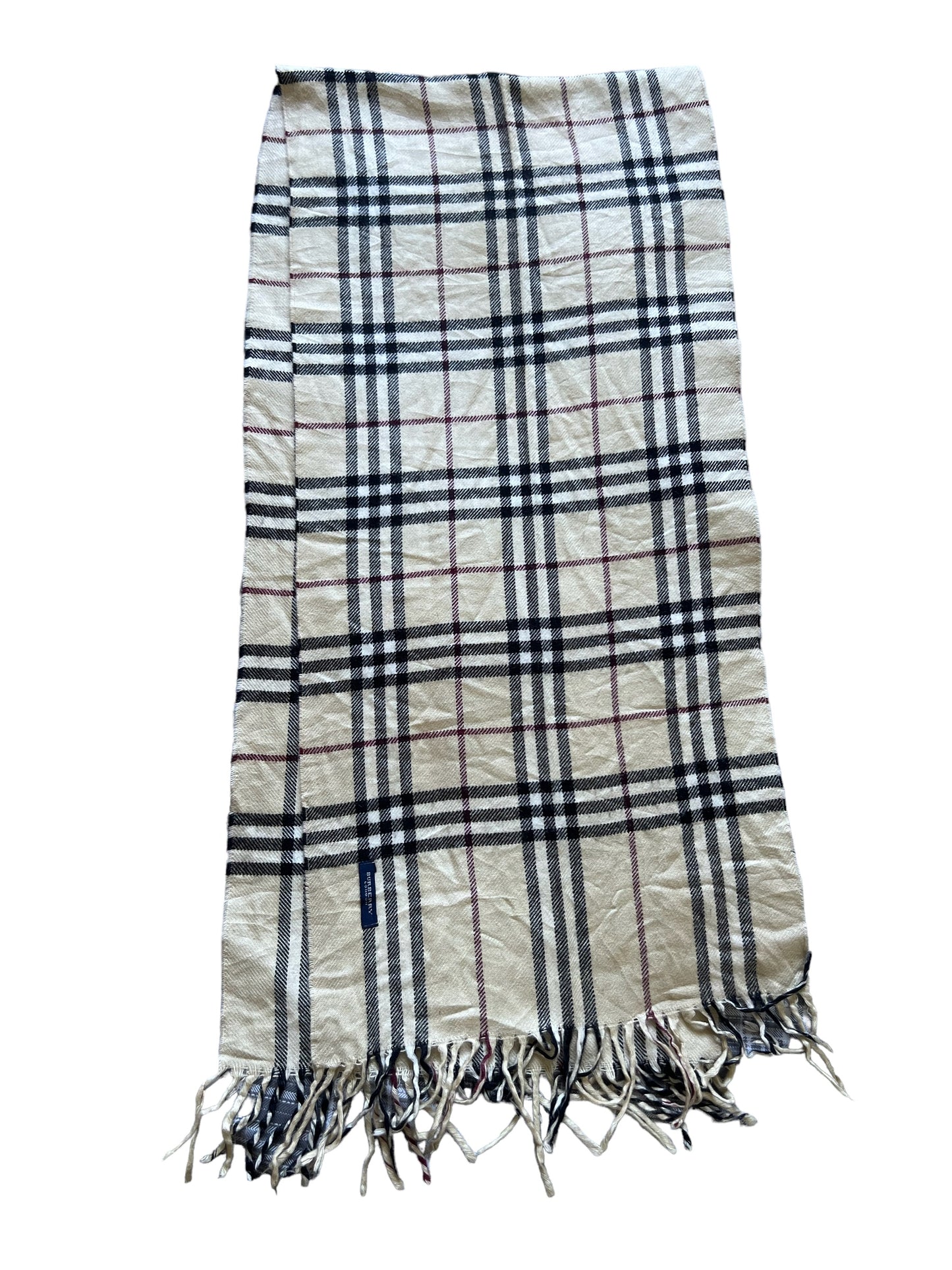 Classic Burberry scarf