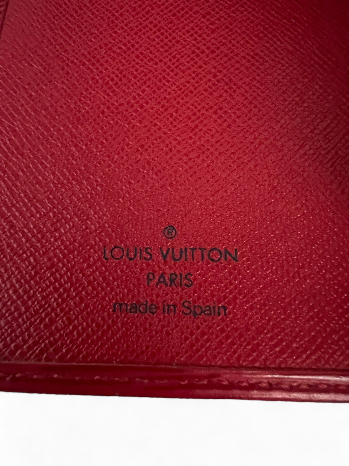 Louis Vuitton EPI Leather Pocket Organiser
