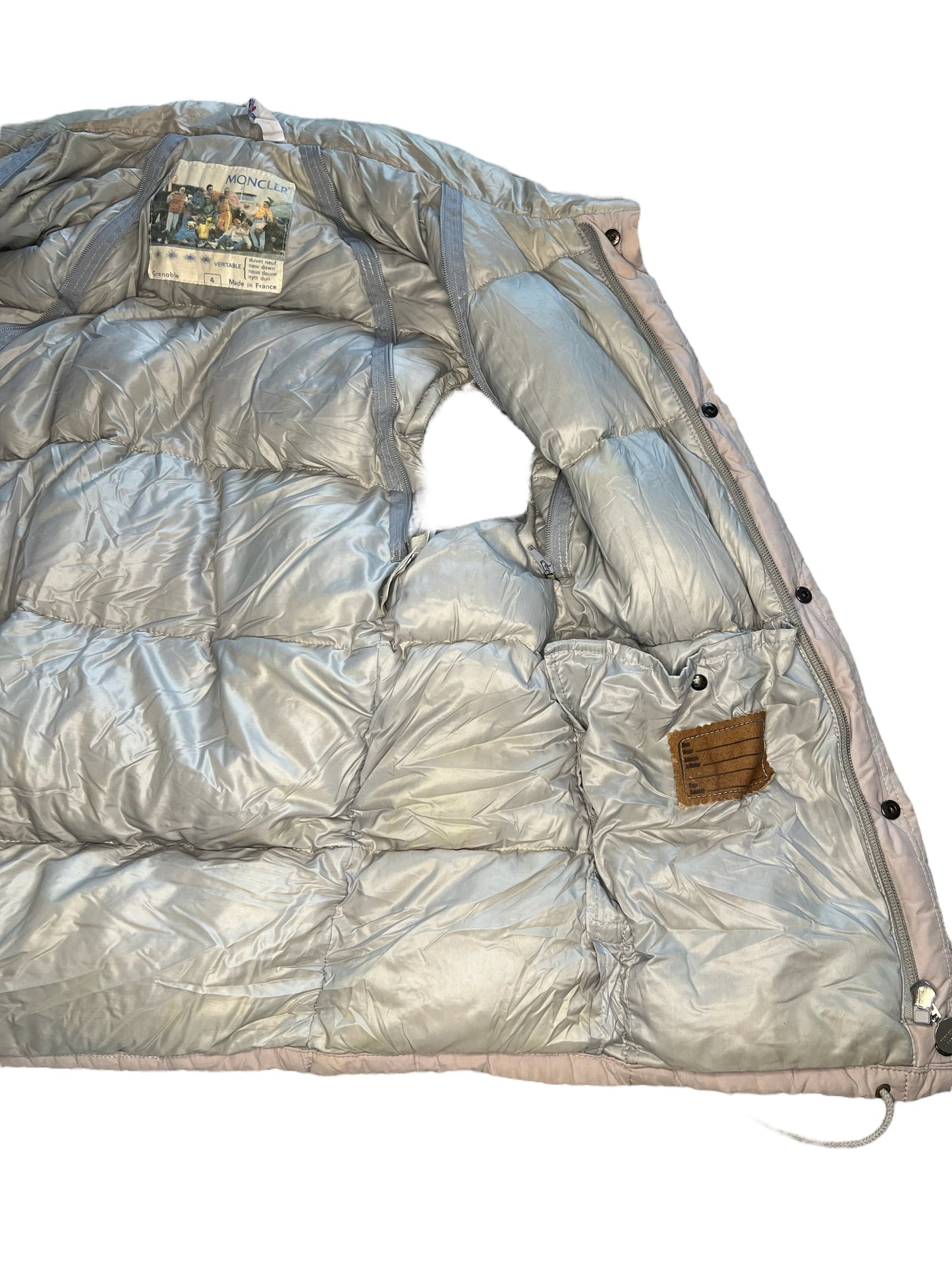 Moncler Grenoble 80s Grey Gilet