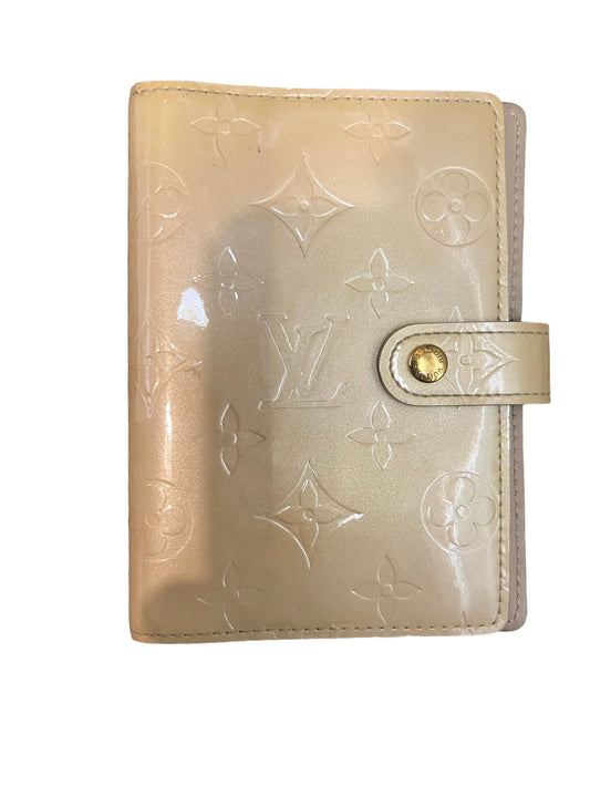 Louis Vuitton Monogram Cream Agenda