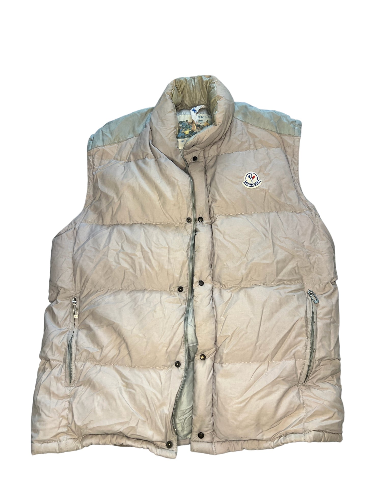 Moncler Grenoble 80s Grey Gilet