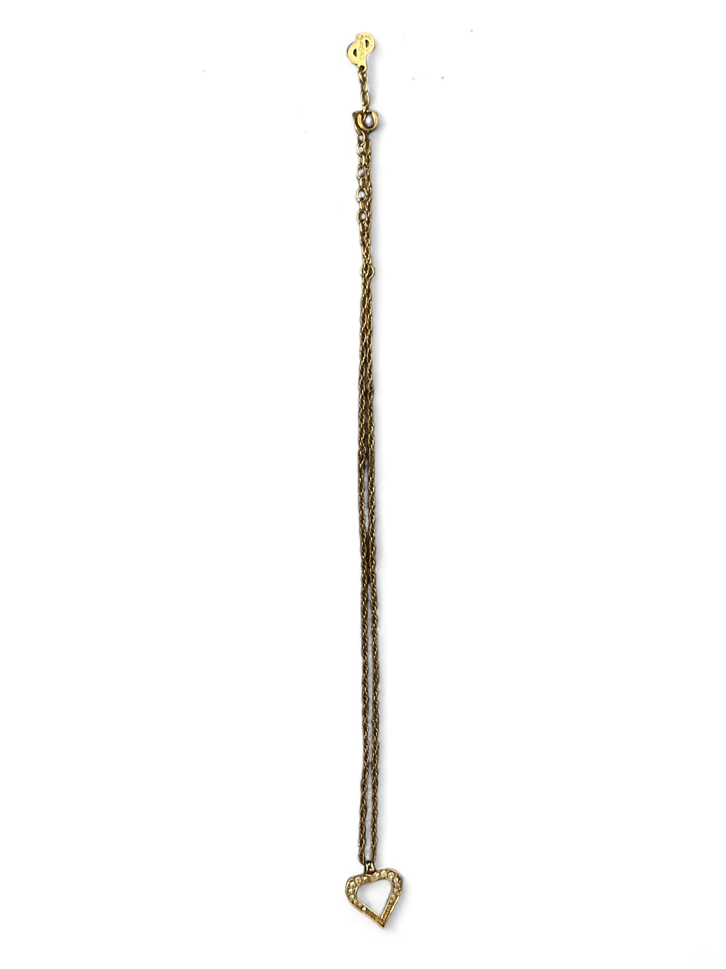 Christian Dior Gold Necklace