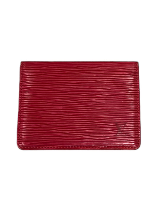 Louis Vuitton EPI Passport case